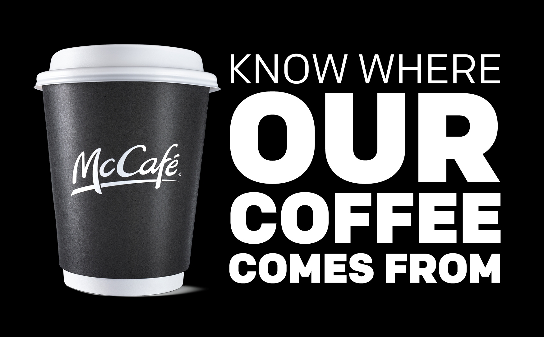 Know Our Food - Know where our coffee comes from.