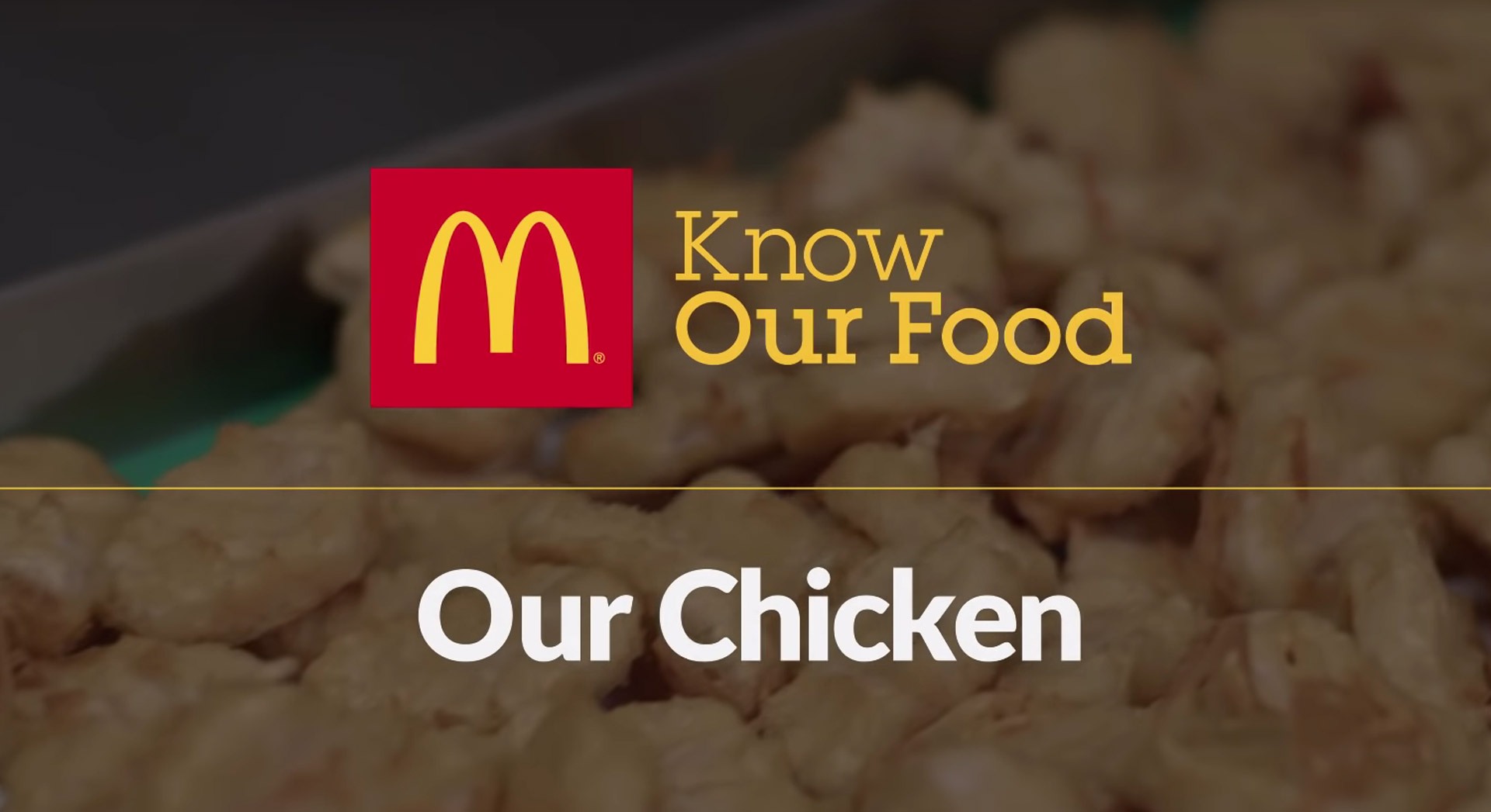 Know Our Food - Do egg-laying hens get used for McDonald's meat?