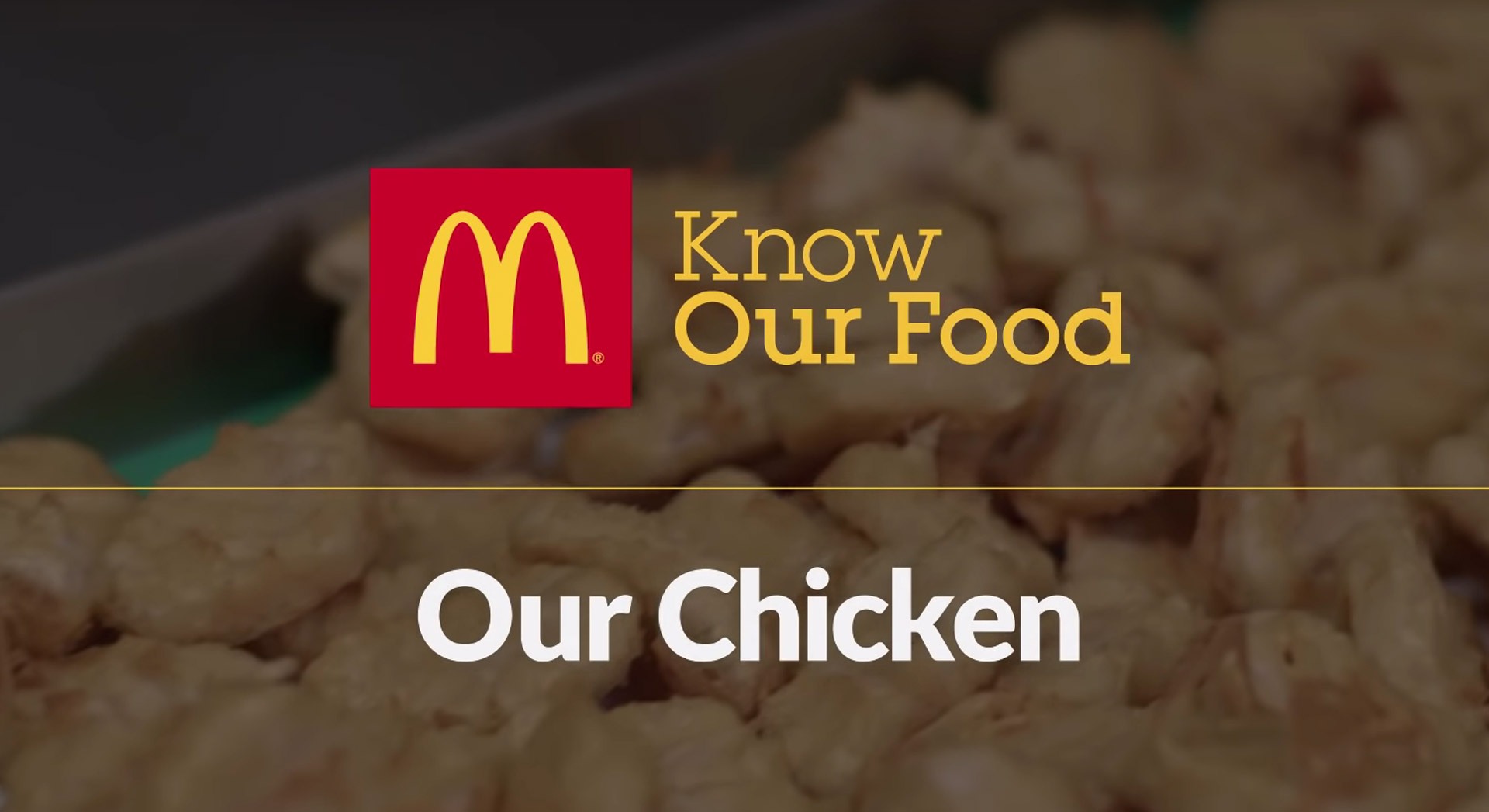 Know Our Food - Do egg-laying hens get used for McDonald's meat? Know Our Food - Do egg-laying hens get used for McDonald's meat?